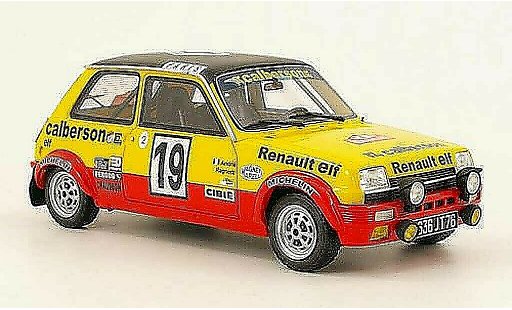 Renault 5 Alpine 1/18 Ottomobile no.19 calberson rallye monte carlo 1978 ragnotti/andre diecast model cars