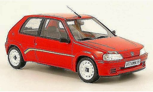 Peugeot 106 Rallye 1/18 Ottomobile Rally phase 1 red diecast model cars