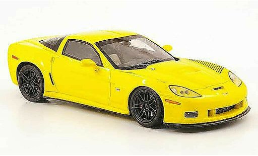 Chevrolet Corvette Coupe 1/43 Spark C6 yellow 2009 diecast model cars