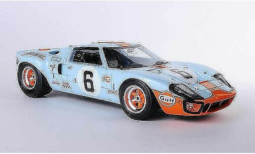 Ford GT40 Mk I 1/18 Spark GT 40 No.6 Gulf J.Ickx / J.Oliver 24h Le Mans 1969 diecast model cars