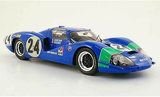 Simca Matra MS630 1/18 Spark ms 630 no.24 elf h.pescarolo / j.servoz-gavin 24h le mans 1968 diecast model cars