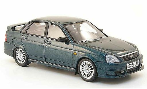 Lada Priora TMS 1/43 DIP Models green 2010 diecast model cars