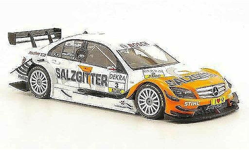 Mercedes Classe C DTM 1/43 Minichamps No.3 Salzgitter Saison 2010 diecast model cars