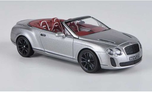 Bentley Continental Supersports Convertible 1/43 Minichamps matt-grey 2010 diecast model cars