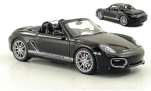 Porsche 718 Spyder 1/43 Minichamps black 2010 diecast model cars
