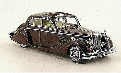 Jaguar MK 5 1/43 Neo brown 1950 diecast model cars