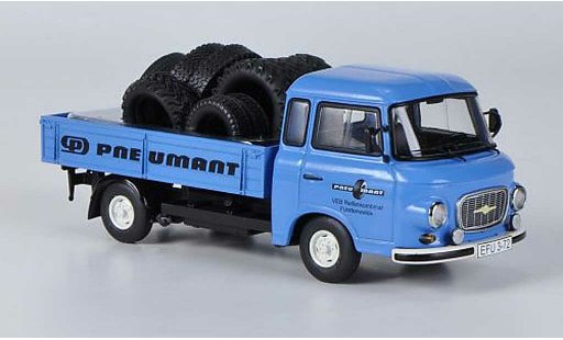 Barkas B 1000 plateau 1/43 Schuco flatbed Pneumant avec Reifenbeladung diecast model cars