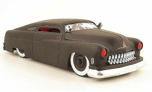 Mercury 1951 Base 1/18 Jada Toys coupe noir mat diecast model cars