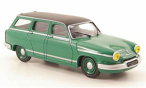 Panhard PL 17 Break 1/43 Solido Estate green/black 1963 diecast model cars