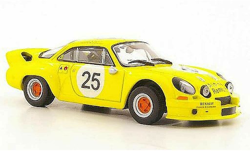 Alpine A110 1800 1/43 Solido No. 25 Renault Histoire & Collection 1975 diecast model cars