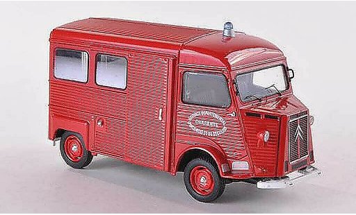 Citroen HY pompiers 1/43 Solido Fire brigade 1969 diecast model cars