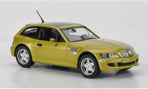 Bmw Z3 M Coupe 1/43 Minichamps (E36/8) yellow 2001 diecast model cars