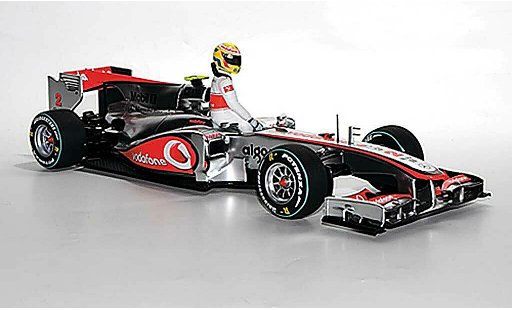 Mercedes CLA 2010 1/18 Minichamps Mercedes MP4-25 No.2 L.Hamilton Qualifying GP Kanada diecast model cars