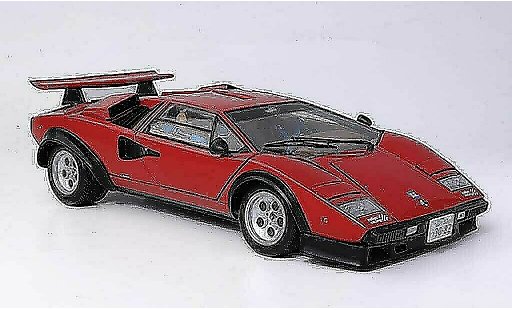 Lamborghini Countach 5000 S 1/18 Kyosho Walter Wolf red diecast model cars
