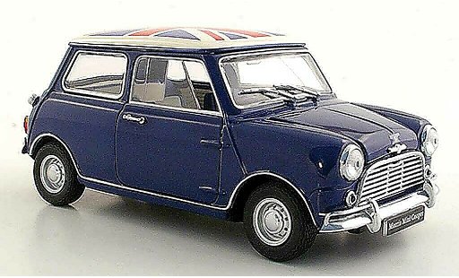 Austin Mini cooper s 1/18 Kyosho Mk I 1275S blue/Union Jack diecast model cars
