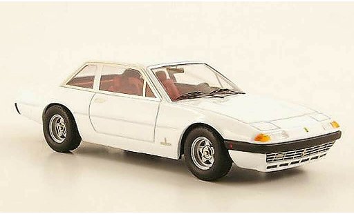 Ferrari 365 GT4 2+2 1/43 Hot Wheels Elite white (Elite) diecast model cars