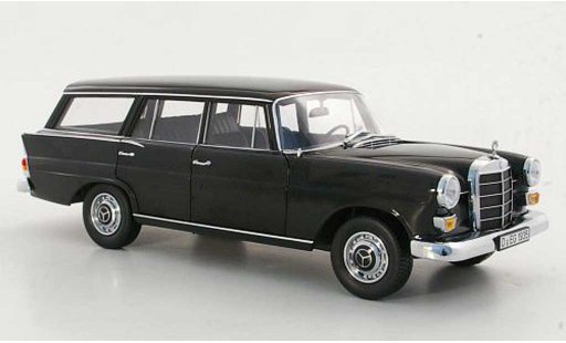 Mercedes 200 Base 1/18 Norev (W110) Universal black 1968 diecast model cars