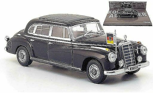 Mercedes 300 Base 1/43 Minichamps (W186III) Konrad Adenauer black 1955 diecast model cars