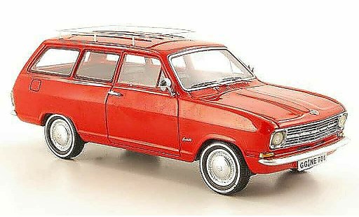 Opel Kadett B B 1/43 Neo Caravan red 1971 diecast model cars