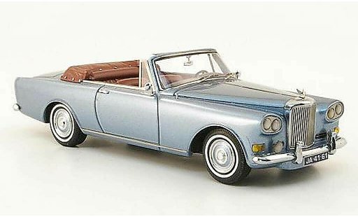 Bentley Continental s3 1/43 Neo SIII Mulliner Park Ward DHC grey blue 1963 diecast model cars