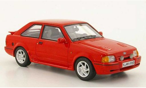Ford Escort MK4 1/43 Neo MkIV Turbo red 1989 diecast model cars