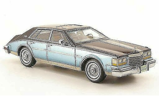 Cadillac Seville Sedan 1/43 Neo 1981 MK II blue/blue diecast model cars