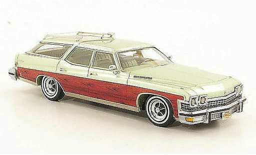 Buick Le Sabre Station Wagon 1/43 Neo green/bois 1974 diecast model cars