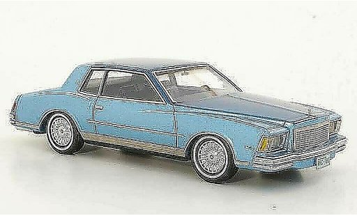 Chevrolet Monte Carlo Coupe 1/43 Neo blue/blue 1978 diecast model cars