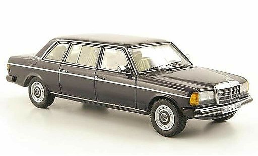 Mercedes 240 Coupe 1/43 Neo D Lang (V123) blue W123-Langversion limited edition 1978 diecast model cars