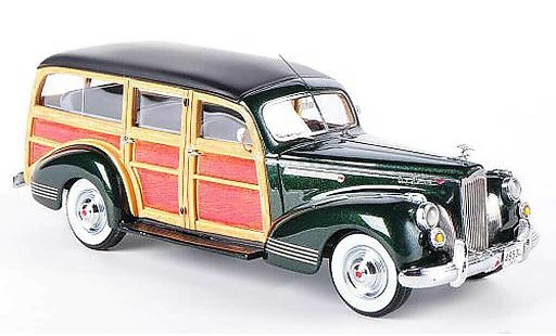 Packard 110 Deluxe Wagon 1/43 American Excellence green/Holzoptik limited Auflage 500 piece 1941 diecast model cars