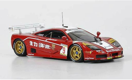 McLaren F1 GTR GTR 1/43 IXO No.9 San Miguel Wallace/Grouillard GT Zuhai 1995 diecast model cars