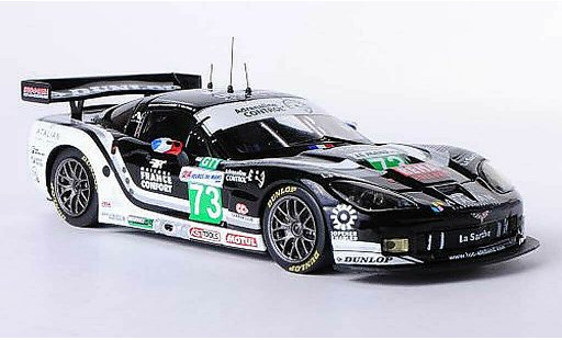 Chevrolet Corvette course 1/43 IXO C6 R No.73 Team Luc Alphand J.Jousse / X.Maassen / P.Goueslard 24h Le Mans 2010 diecast model cars