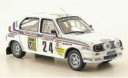 Citroen Visa Chrono 1/43 IXO No.24 Tour de Corse 1983 diecast model cars