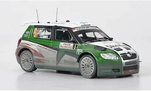 Skoda Fabia S2000 1/43 IXO No.5 Hanninen/Markkula Rally Monte Carlo 2010 diecast model cars