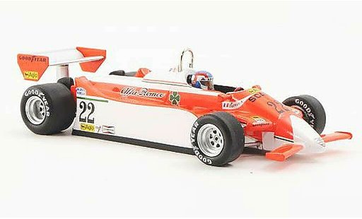 Alfa Romeo 179 179 1/43 Spark 1980 No.22 Marlboro P.Depailler GP Monaco 1980 diecast model cars