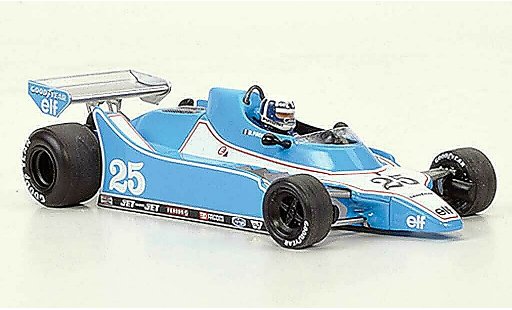 Ligier JS11 Base 1/43 Spark 15 No.25 Gitanes D.Pironi GP Belgien 1980 diecast model cars