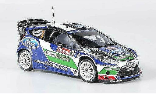Ford Fiesta WRC 1/43 Spark No.3 Castrol Rally Monte Carlo 2012 diecast model cars