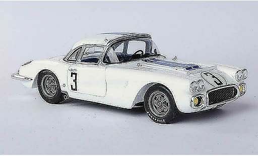Chevrolet Corvette course 1/43 Spark C1 (C1) No.3 J.Fitch / B.Grossman 24h Le Mans 1960 diecast model cars