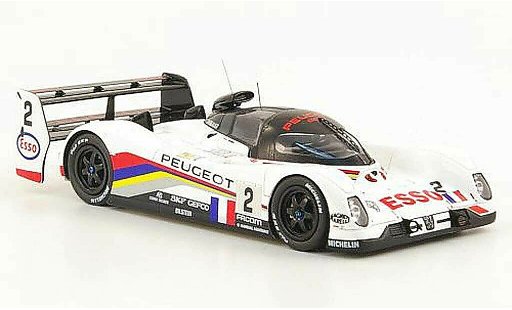 Peugeot 905 1993 1/43 Spark EV1 Ter No.2 Esso 24h Le Mans diecast model cars