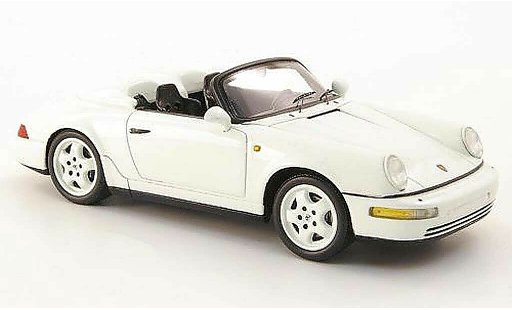 Porsche 911 Speedster 1/43 Spark 964 white 1 diecast model cars