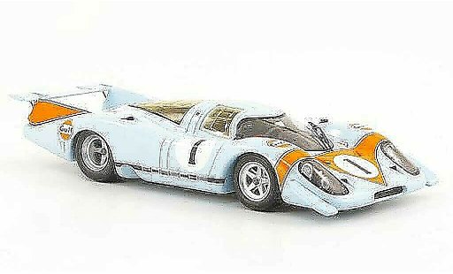 Porsche 917 1969 1/43 Spark No.1 Gulf Salon diecast model cars