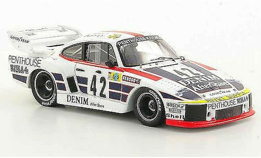 Porsche 935 1977 1/43 Spark K2 No.42 J.Fitzpatrick / G.Ewards / N.Faure 24h Le Mans diecast model cars
