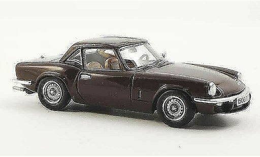Triumph Spitfire Hardtop 1/43 Spark 1500 brown LHD 1975 diecast model cars