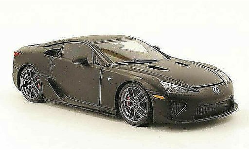 Lexus LFA Base 1/18 Autoart noir mat 2010 diecast model cars