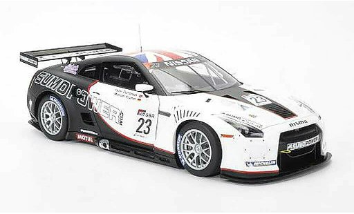 Nissan Skyline R35 1/18 Autoart GT-R No.23 Team Sumo Power GT M.Krumm/P.Dumbreck Fia GT1 Weltmeisterschaft 2010 diecast model cars