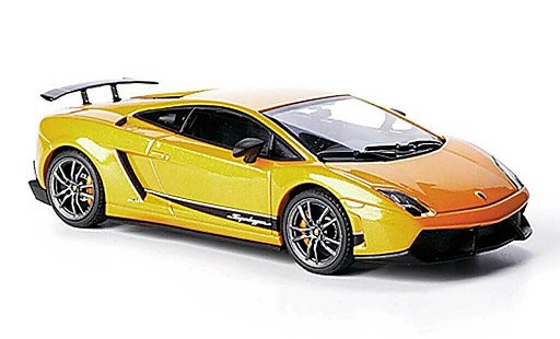 Lamborghini Gallardo LP570-4 1/43 Autoart Superleggera orange 2010 diecast model cars