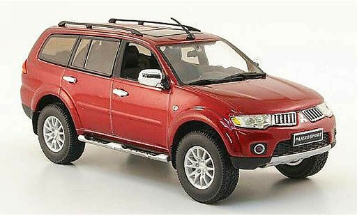 Mitsubishi Pajero Sport 1/43 Vitesse red 2009 diecast model cars