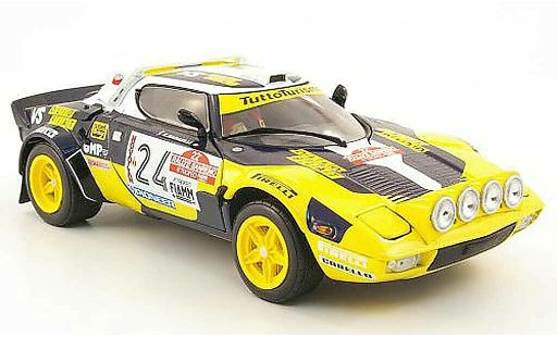Lancia Stratos Rallye 1/18 Sun Star Rally hf no.24 olio fiat san remo 1980 f.tabaton / e.radaelli diecast model cars