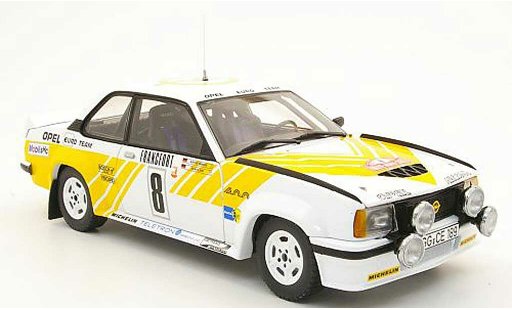 Opel Ascona 400 1/18 Sun Star no.8 opel euro team rallye monte carlo 1980 j.kleint/g.wanger diecast model cars