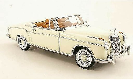Mercedes 220 Cabriolet 1/18 Sun Star SE Convertible (W128) bianco 1958 diecast model cars